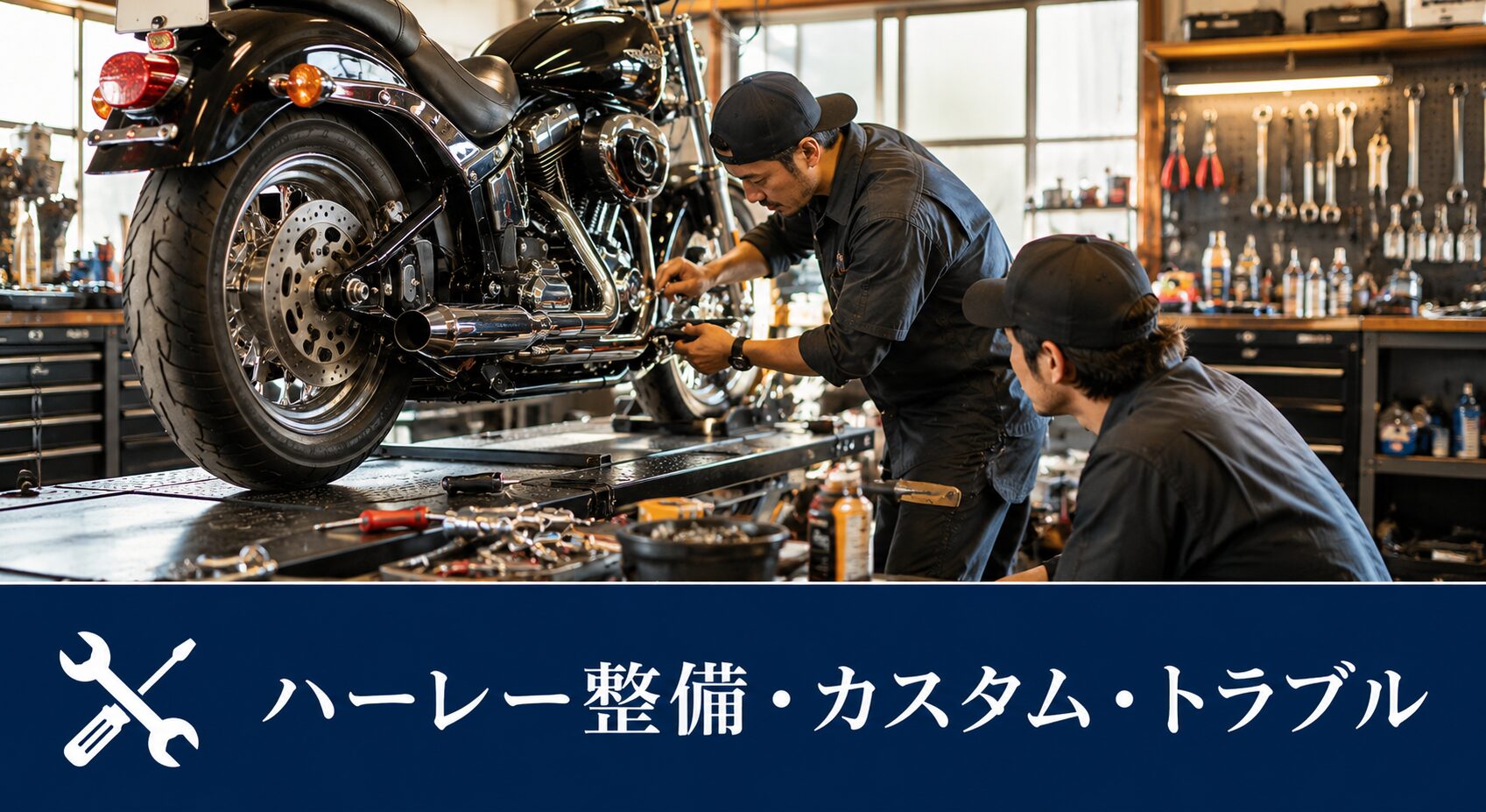 ハーレー整備・カスタム・トラブル