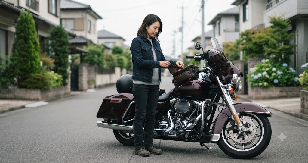 ハーレーツーリング・旅・イベントの疑問点を表すイメージ画像